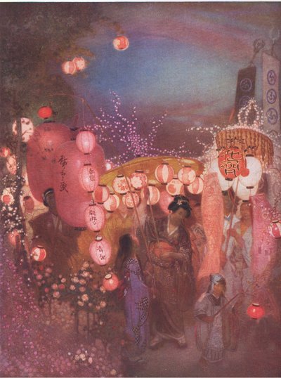 Japanisches Fest, Bibbys Jahrbuch, 1916-1917 von William Shackleton